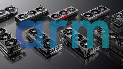 آرم ظاهراً درحال توسعه پردازشگر گرافیکی گیمینگ برای رقابت با انویدیا و AMD است