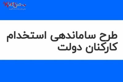 آخرین خبر از طرح ساماندهی کارکنان دولت امروز چهارشنبه ۳۱ مرداد ۱۴۰۳/   بررسی‌های طرح ساماندهی کارکنان به کجا رسید؟