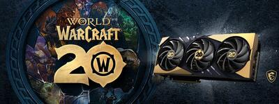 رونمایی MSI از نسخه World of Warcraft کارت گرافیک RTX 4070 SUPER 12G GAMING SLIM