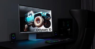 با مانیتور Odyssey 3D سامسونگ بازی‌ها را بدون عینک به‌صورت سه‌بعدی اجرا کنید