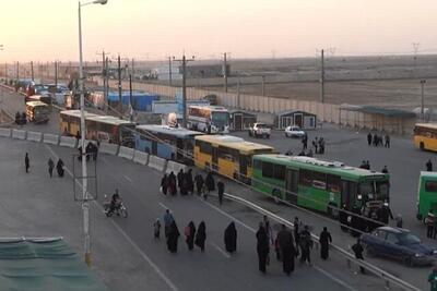 جابجایی بیش از ۹ هزار زائر اربعین حسینی با ناوگان حمل‌ونقل عمومی لرستان