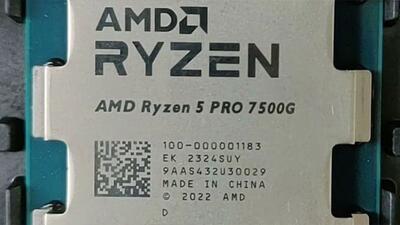 افشای پردازنده‌های مرموز AMD Ryzen 3 Pro 7300G و Ryzen 5 Pro 7500G