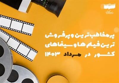 پرمخاطب‌ترین سینماها و فیلم‌های کشور در مرداد ۱۴۰۳؛ کدام فیلم‌ها پرفروش شدند؟ + جدول