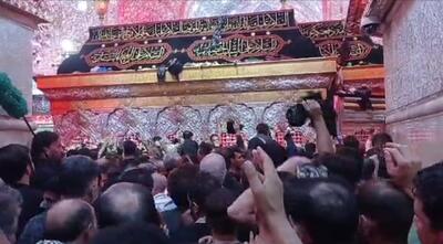 شور و حال زائران اربعین در حرم امام حسین (ع) از لنز دوربین شهروند خبرنگار