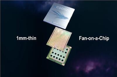 یک پنکه یک میلی‌متری برای خنک کردن تراشه‌ها ابداع شد