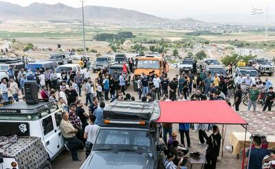 عکس/ گردهمایی آفرود سواران چهارمحال و بختیاری