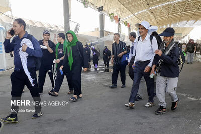 گزارش میدانی خبرنگار مهر از وضعیت پایانه برکت مهران