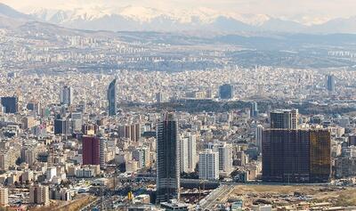 وزش باد شدید و خیزش گرد و خاک در تهران