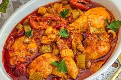 طرز تهیه خورش مرغ و کرفس، یک خورش خوشمزه و مقوی