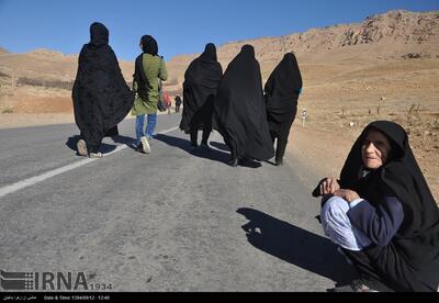 کاروان‌ «دلدادگان اربعین» در مسیر  امامزاده‌های سمیرم