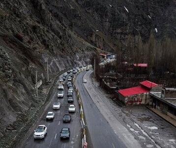 ترافیک پرحجم و روان در جاده‌های مازندران