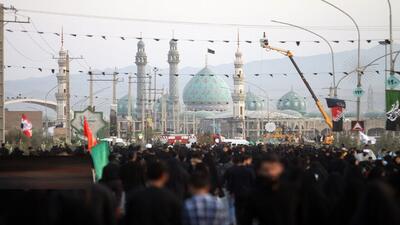 راهپیمایی جاماندگان اربعین در قم آغاز شد