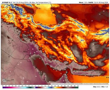 مژئه هواشناسی درباره کاهش دما در سراسر کشور