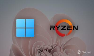 بهبود عملکرد پردازنده‌های AMD Ryzen در ویندوز ۱۱ 24H2