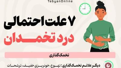 ۷ علت احتمالی درد تخمدان