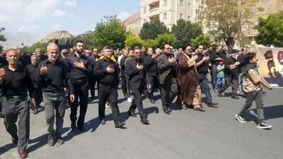 همنوایی جاماندگان اربعین با دلسوختگان عاشورایی در ماکو