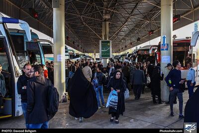 کمبود اتوبوس در مرز مهران