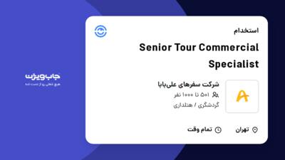 استخدام Senior Tour Commercial Specialist در شرکت سفرهای علی‌بابا