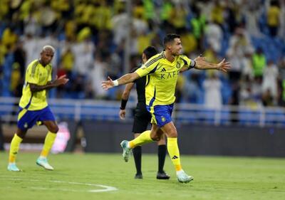 اولین برد فصل النصر با سوپرگل‌های رونالدو و تالیسکا