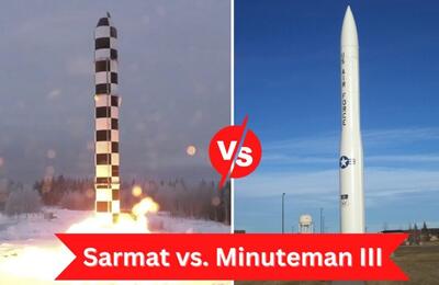 مقایسه موشک‌های بالستیک قاره پیمای RS-۲۸ Sarmat و Minuteman III