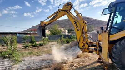 بازگشت ۱۰ هزار متر مربع اراضی کشاورزی شهرستان درگزین به چرخه تولید 