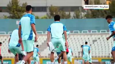 یحیی گل محمدی و تمرینات سخت شاگردانش برای رویارویی با پرسپولیس