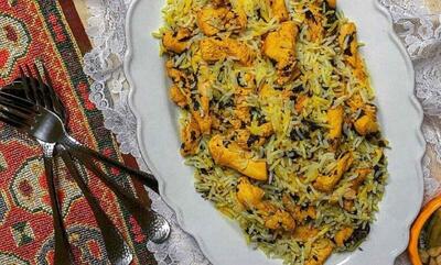 طرز تهیه جعفری پلو غذای ایرانی خوشمزه و متفاوت