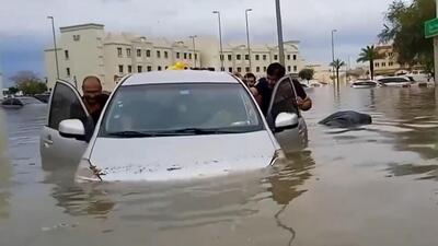 شهر مدینه عربستان را سیل برد+ فیلم