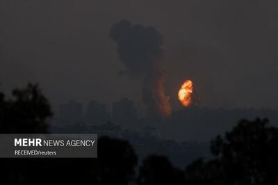 شهادت ۴ فلسطینی در حمله هوایی اشغالگران به مرکز غزه