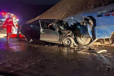 وقوع ۲ سانحه رانندگی در جاده‌های همدان ۱۵ مجروح برجا گذاشت