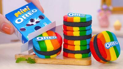 تزیین کیک مینیاتوری رضایت بخش OREO