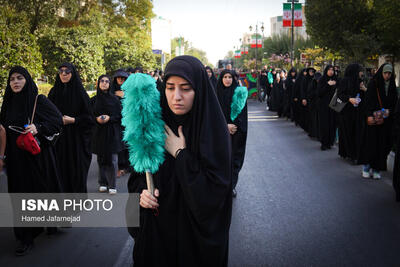 حرکت دسته‌های عزاداری و تجمع امام رضایی‌ها در تهران