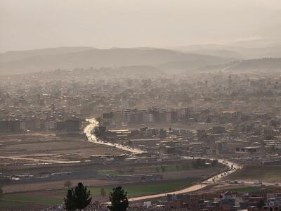 آلودگی هوا در ۱۰ شهر خوزستان