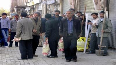 دستگیری ۸۱ کارگر افغانی غیرمجاز در کوهدشت