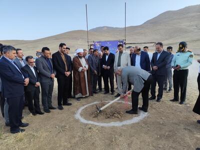 عملیات اجرایی طرح نهضت ملی مسکن شهر پُردنجان چهارمحال و بختیاری آغاز شد