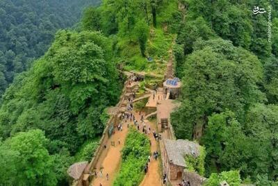 عکس/ نمایی جذاب از قلعه رودخان