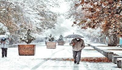 برف در راه ایران