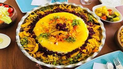 ناهار مجلسی امروز: شیر پلو اردبیلی، با مرغ و کشمش + طرز تهیه