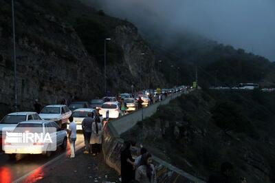 تردد در جاده چالوس بالاخره به حالت عادی برگشت