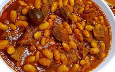 طرز تهیه یک غذای خوشمزه با لوبیا و گوشت