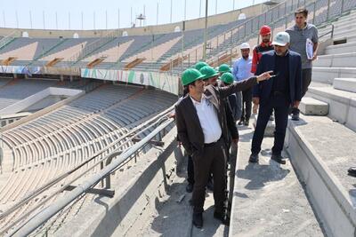 دنیامالی:ورزشگاه آزادی اواخر پاییز قابل استفاده است/نمی‌توانیم فوتبال را دو سال تعطیل کنیم