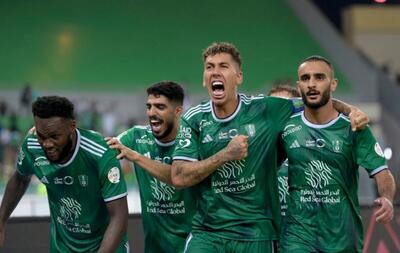 همه‌ی ستارگان الاهلی برای دیدار با پرسپولیس به صف شدند