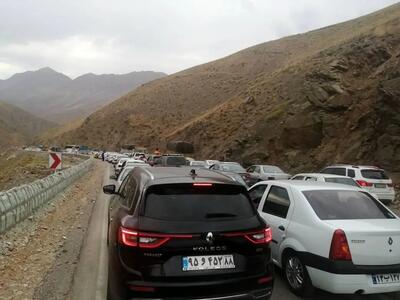 جنوب به شمال جاده چالوس و هراز قفل شد