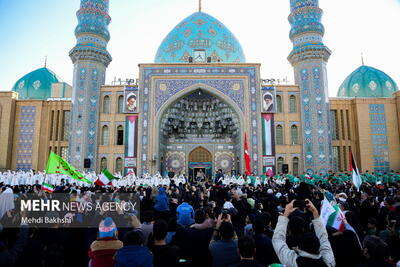 زیارت امام زمان (عج) در مسجد مقدس جمکران قرائت شد