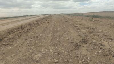 اهالی روستای گبیر ۲ در انتظار بهسازی جاده + فیلم