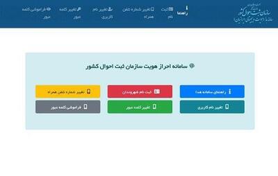 سامانه هدا جایگزین ارائه کپی شناسنامه و کارت ملی