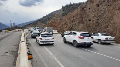 تردد خودروها در این جاده شمالی ممنوع شد