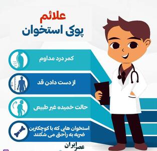 اینفوگرافی/علائم پوکی استخوان را بشناسیم | اقتصاد24