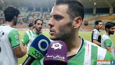 نقی‌زاده: امروز بازی منطقی انجام دادیم - پارس فوتبال | خبرگزاری فوتبال ایران | ParsFootball