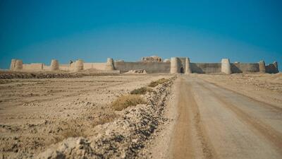 مرمت قلعه رستم در منطقه تاریخی حوضدار سیستان آغاز شد